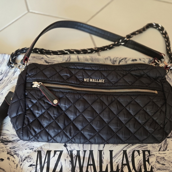 MZ Wallace Black Quilted Women's Bag - Picture 2 of 9